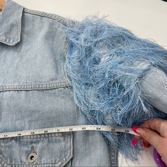 Levi’s love letter trucker Jean jacket size medium - Picture 11 of 12